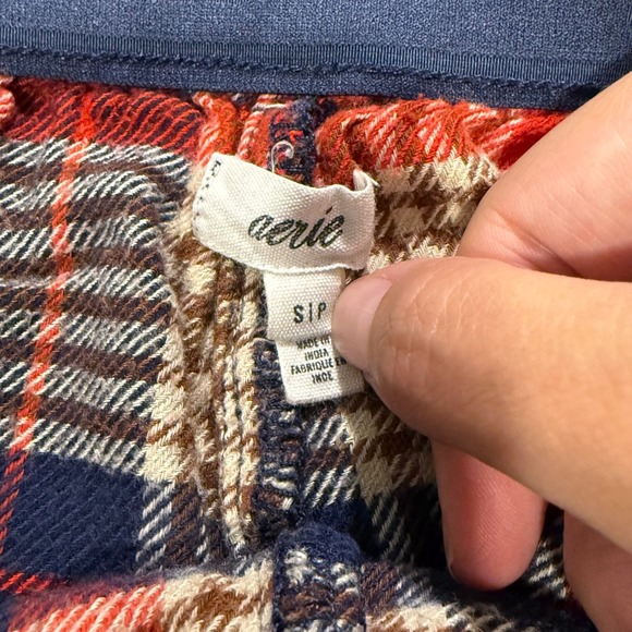 Aerie Womens Plaid Shorts Lounge Sleep Pajama Casual Cute Comfy Small S - Picture 3 of 3